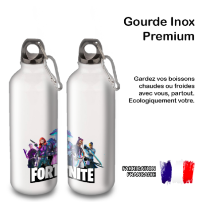 Gourde Alu et Thermos Fortnite Team