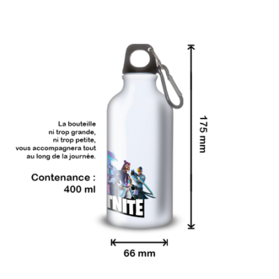 Gourde Alu et Thermos Fortnite Team