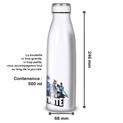 Gourde Alu et Thermos Fortnite Team