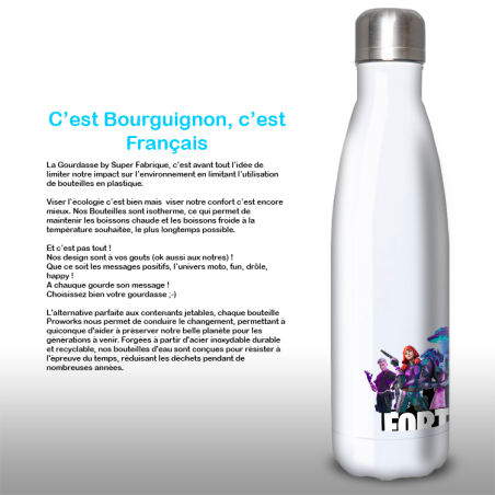 Gourde Alu et Thermos Fortnite Team Gourde Alu et Thermos Fortnite Team