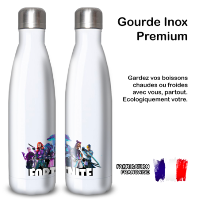 Gourde Alu et Thermos Fortnite Team
