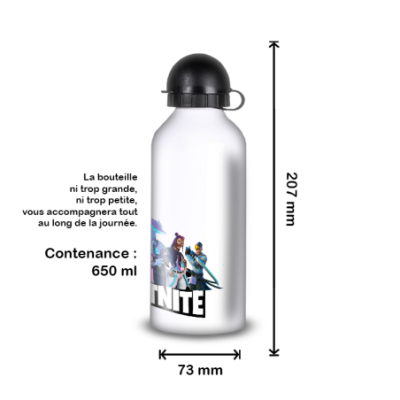 Gourde Alu et Thermos Fortnite Team