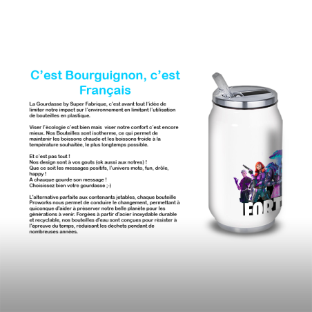 Gourde Alu et Thermos Fortnite Team Gourde Alu et Thermos Fortnite Team