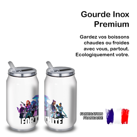 Gourde Alu et Thermos Fortnite Team Gourde Alu et Thermos Fortnite Team