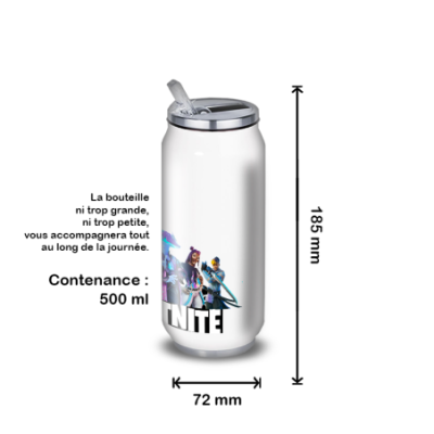 Gourde Alu et Thermos Fortnite Team