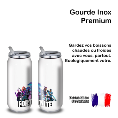 Gourde Alu et Thermos Fortnite Team