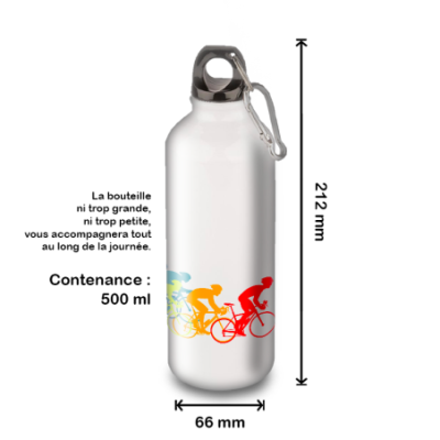 Gourde Alu et Thermos Course VÃ©lo Peloton
