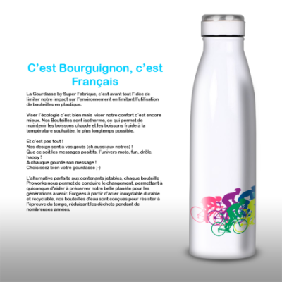 Gourde Alu et Thermos Course VÃ©lo Peloton