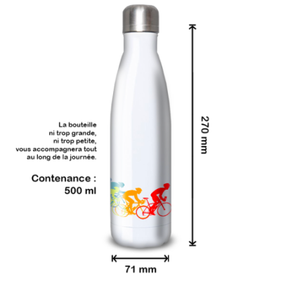 Gourde Alu et Thermos Course VÃ©lo Peloton