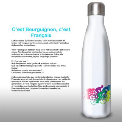 Gourde Alu et Thermos Course VÃ©lo Peloton