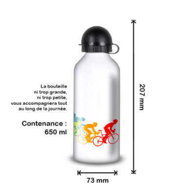 Gourde Alu et Thermos Course VÃ©lo Peloton
