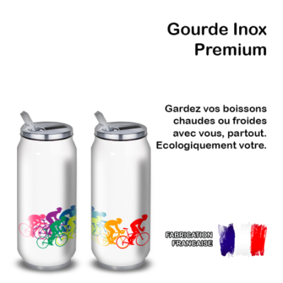 Gourde Alu et Thermos Course VÃ©lo Peloton