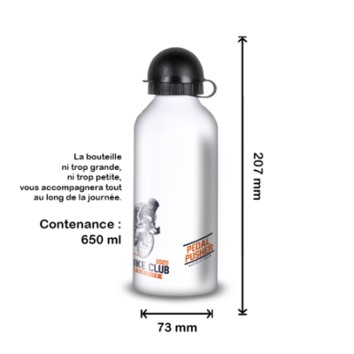 Gourde Alu et Thermos Cyclisme rÃ©tro tour 1900
