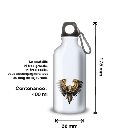 Gourde Alu et Thermos Ailes Moto Vintage Gourde Alu et Thermos Ailes Moto Vintage