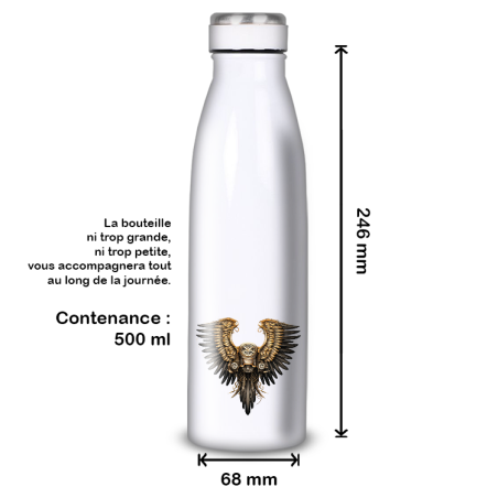 Gourde Alu et Thermos Ailes Moto Vintage Gourde Alu et Thermos Ailes Moto Vintage