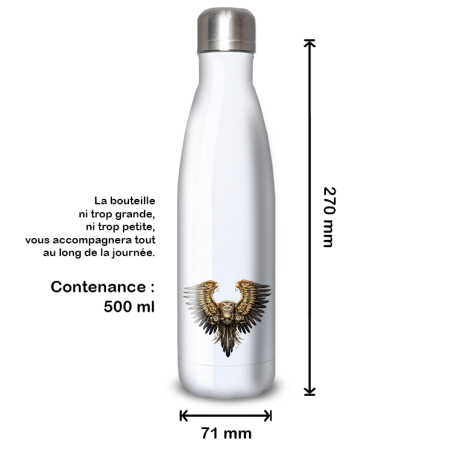 Gourde Alu et Thermos Ailes Moto Vintage Gourde Alu et Thermos Ailes Moto Vintage