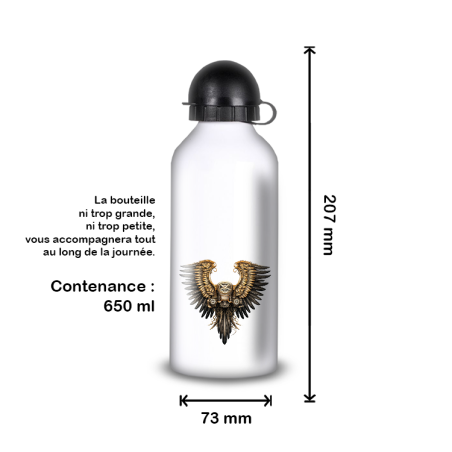 Gourde Alu et Thermos Ailes Moto Vintage Gourde Alu et Thermos Ailes Moto Vintage