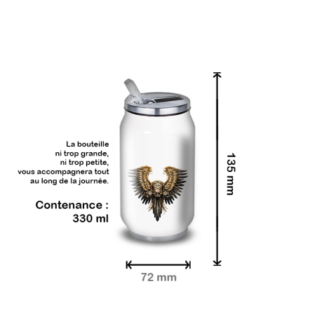 Gourde Alu et Thermos Ailes Moto Vintage Gourde Alu et Thermos Ailes Moto Vintage