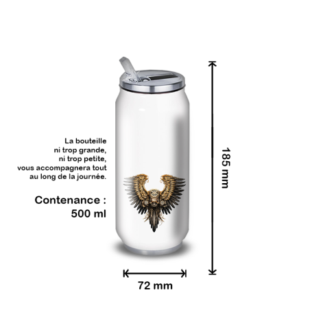 Gourde Alu et Thermos Ailes Moto Vintage Gourde Alu et Thermos Ailes Moto Vintage
