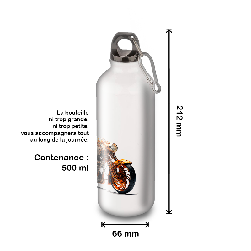 Gourde Alu et Thermos Moto Vintage Harley Gourde Alu et Thermos Moto Vintage Harley