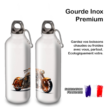 Gourde Alu et Thermos Moto Vintage Harley Gourde Alu et Thermos Moto Vintage Harley