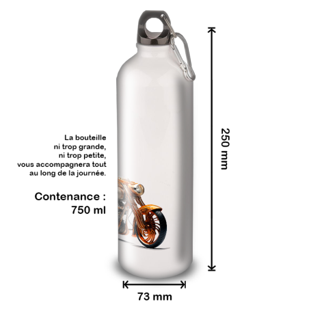 Gourde Alu et Thermos Moto Vintage Harley Gourde Alu et Thermos Moto Vintage Harley