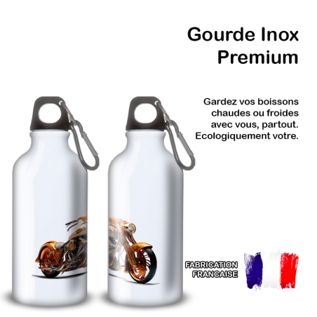 Gourde Alu et Thermos Moto Vintage Harley Gourde Alu et Thermos Moto Vintage Harley
