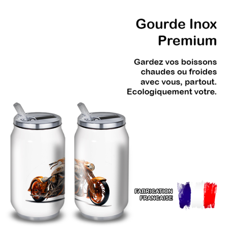 Gourde Alu et Thermos Moto Vintage Harley Gourde Alu et Thermos Moto Vintage Harley