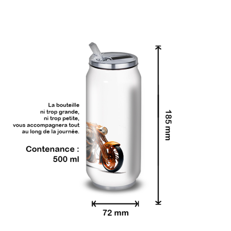 Gourde Alu et Thermos Moto Vintage Harley Gourde Alu et Thermos Moto Vintage Harley