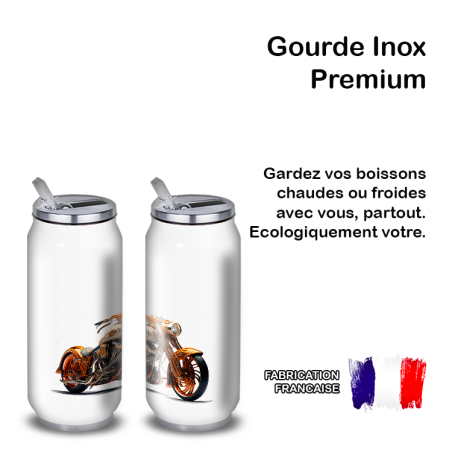 Gourde Alu et Thermos Moto Vintage Harley Gourde Alu et Thermos Moto Vintage Harley