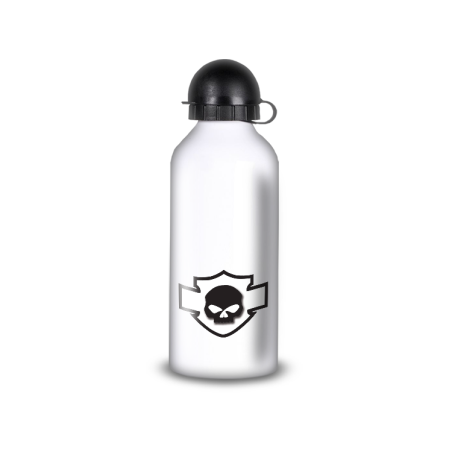 Gourde Alu et Thermos Harley Davidson Skull Blanc Gourde Alu et Thermos Harley Davidson Skull Blanc