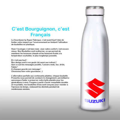 Gourde Alu et Thermos Suzuki