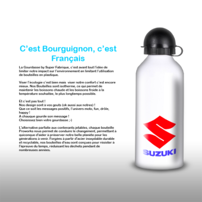Gourde Alu et Thermos Suzuki