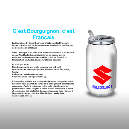 Gourde Alu et Thermos Suzuki Gourde Alu et Thermos Suzuki