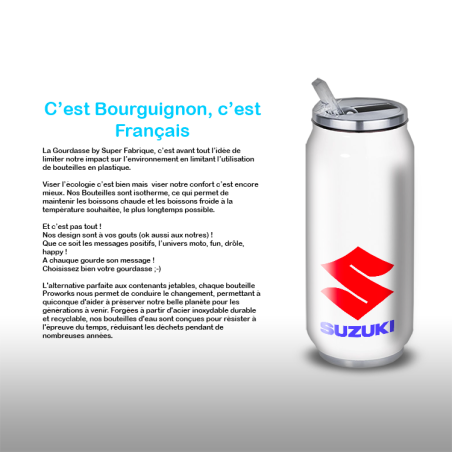 Gourde Alu et Thermos Suzuki Gourde Alu et Thermos Suzuki