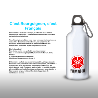 Gourde Alu et Thermos Yamaha