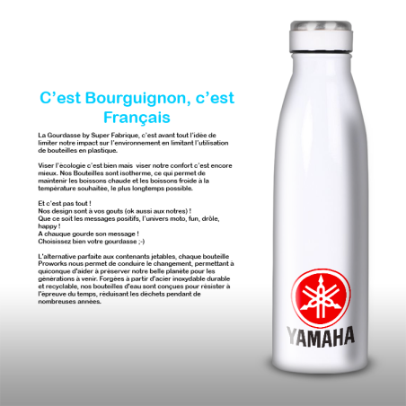 Gourde Alu et Thermos Yamaha Gourde Alu et Thermos Yamaha