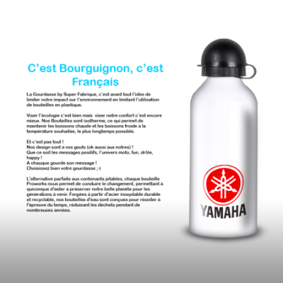 Gourde Alu et Thermos Yamaha