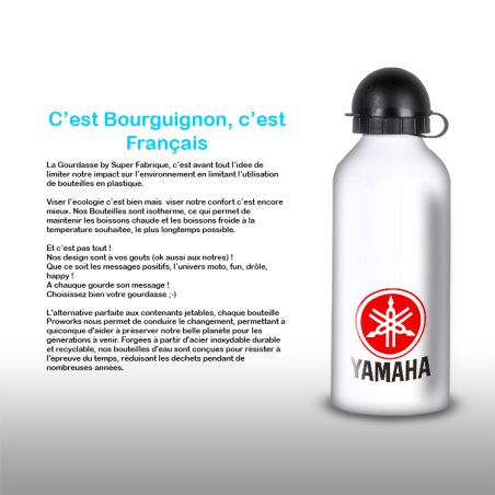 Gourde Alu et Thermos Yamaha Gourde Alu et Thermos Yamaha