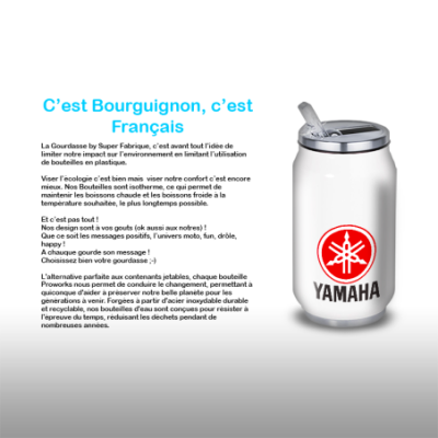 Gourde Alu et Thermos Yamaha