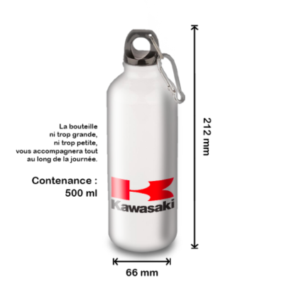 Gourde Alu et Thermos Kawasaki