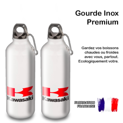Gourde Alu et Thermos Kawasaki
