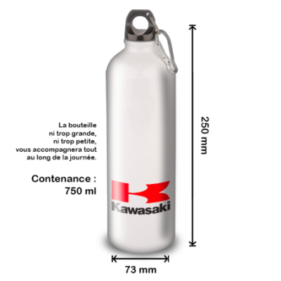 Gourde Alu et Thermos Kawasaki