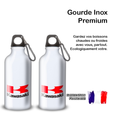 Gourde Alu et Thermos Kawasaki