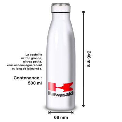 Gourde Alu et Thermos Kawasaki