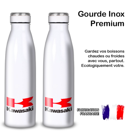 Gourde Alu et Thermos Kawasaki Gourde Alu et Thermos Kawasaki