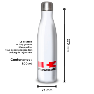 Gourde Alu et Thermos Kawasaki
