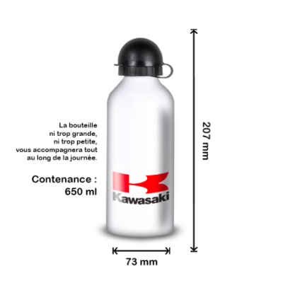 Gourde Alu et Thermos Kawasaki