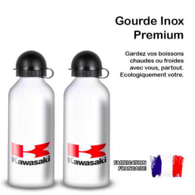 Gourde Alu et Thermos Kawasaki