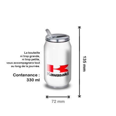 Gourde Alu et Thermos Kawasaki